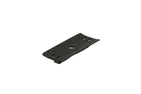 Klammerclip CLIP EASYFIX V ohne Schrauben Edelstahl schwarz