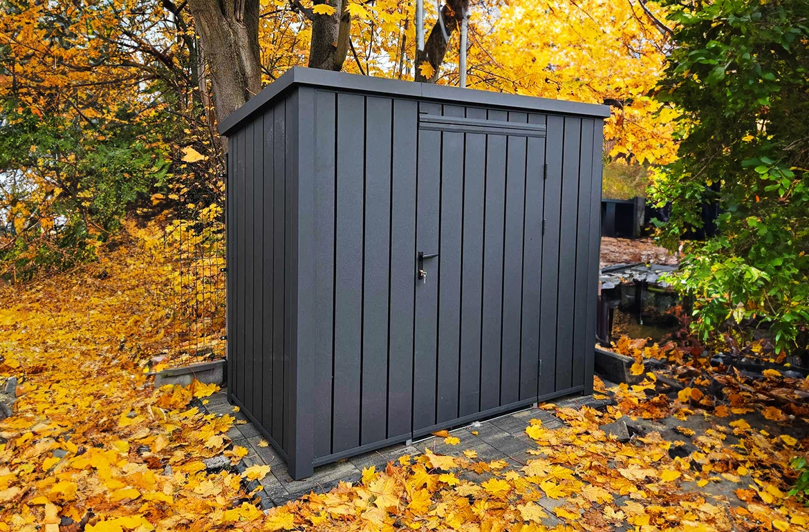 ROSBERG – Metall-Gerätehaus