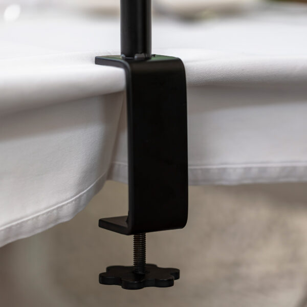 GARLAND LIFT 250 Tischgestell Tischstange für Girlanden Deko Stange verstellbar Schwarz