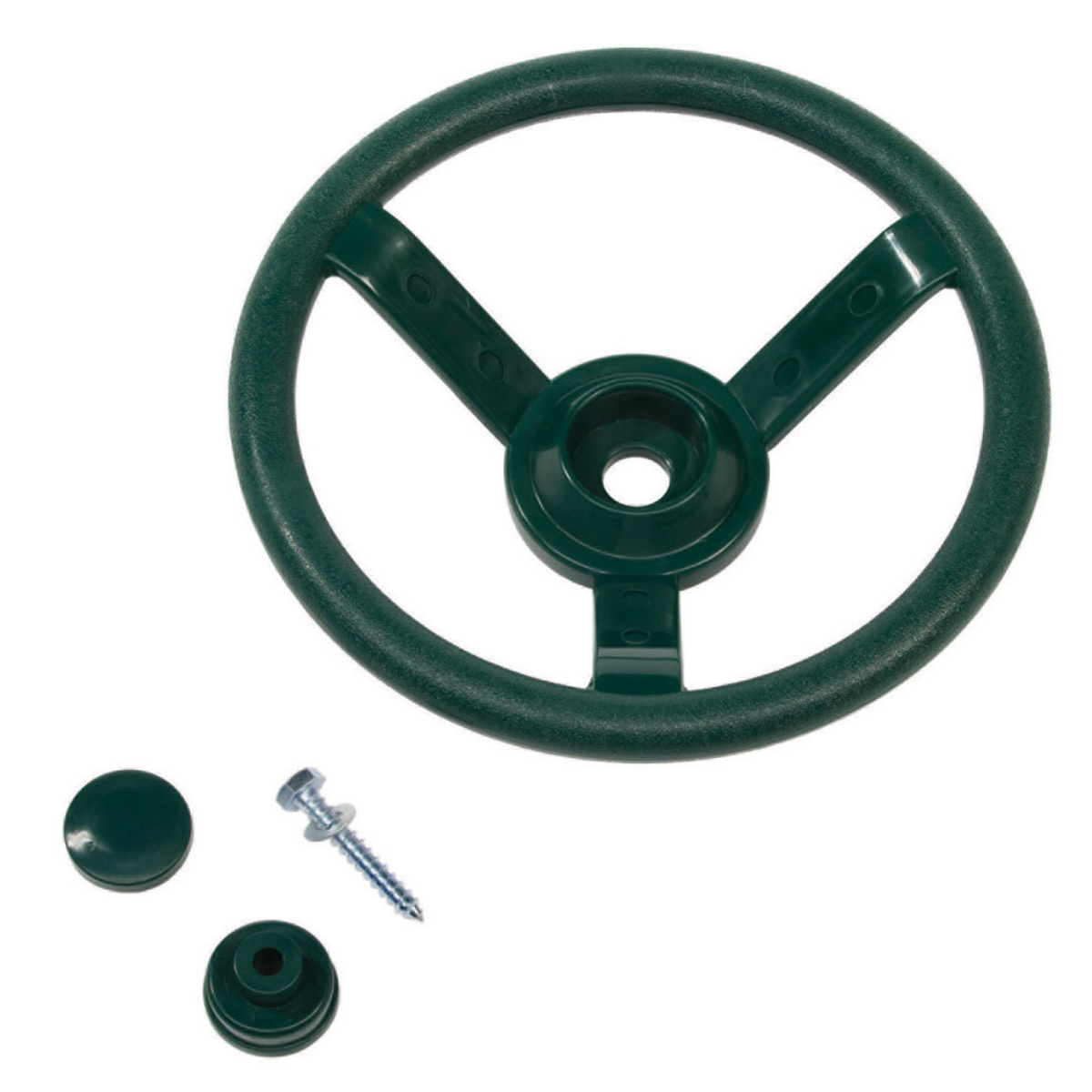 Grünes Lenkrad Durchmesser 300 mm für Spielturm