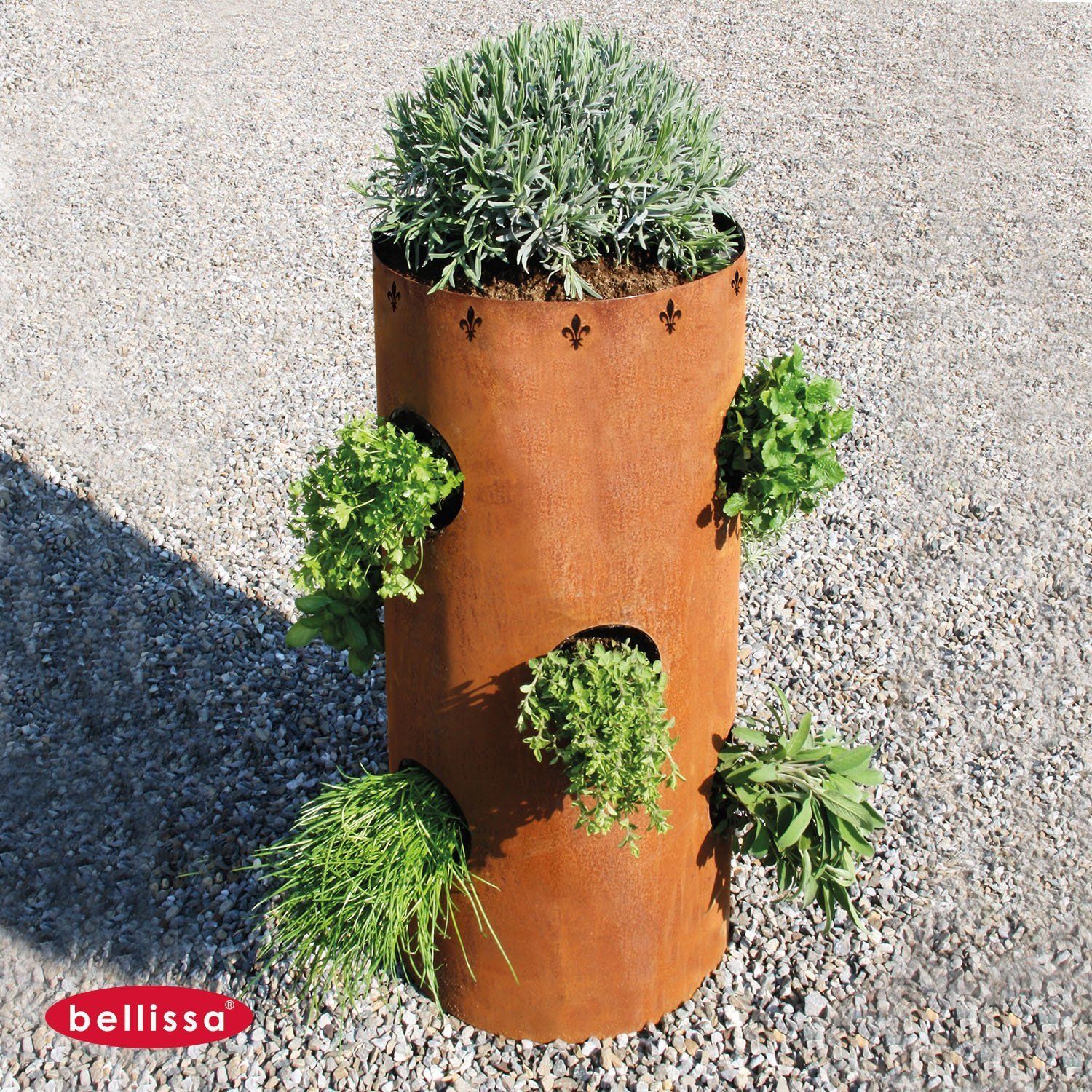 Kräuterturm Corten rund LilieØ 40 x 83 cm 91000