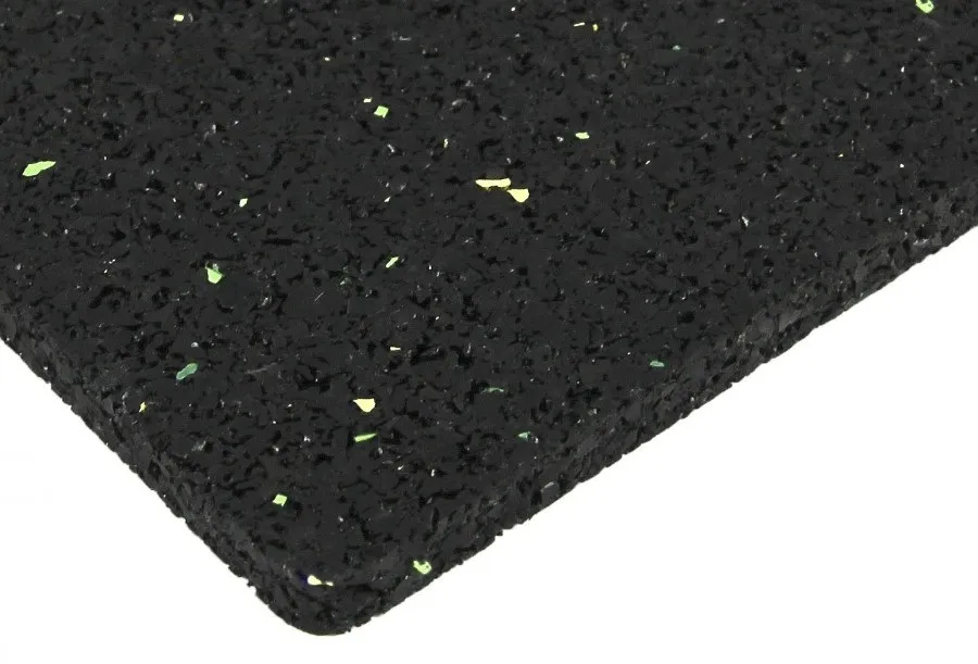 Alukaschierte Gummiunterlage 200x200x5 mm für Stelzlager Isopad Gummipad Gummigranulat