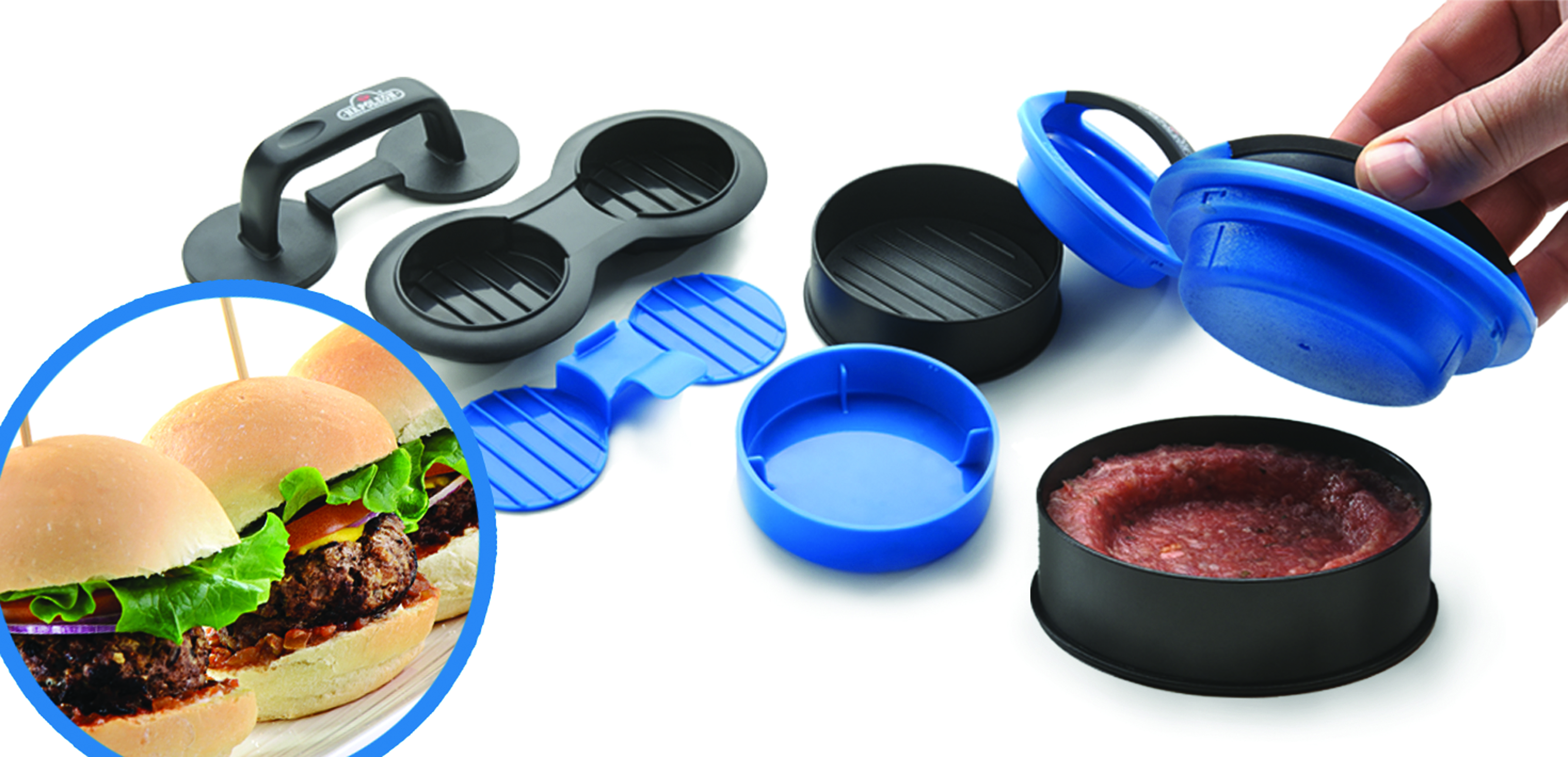 Napoleon 3-in-1 Burger-Press-Kit