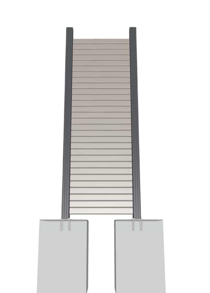 Rhombuszaun-terragrau Aluminium Rhombuszaun ALU 60x180 cm terragrau Sichtschutz Steckzaun
