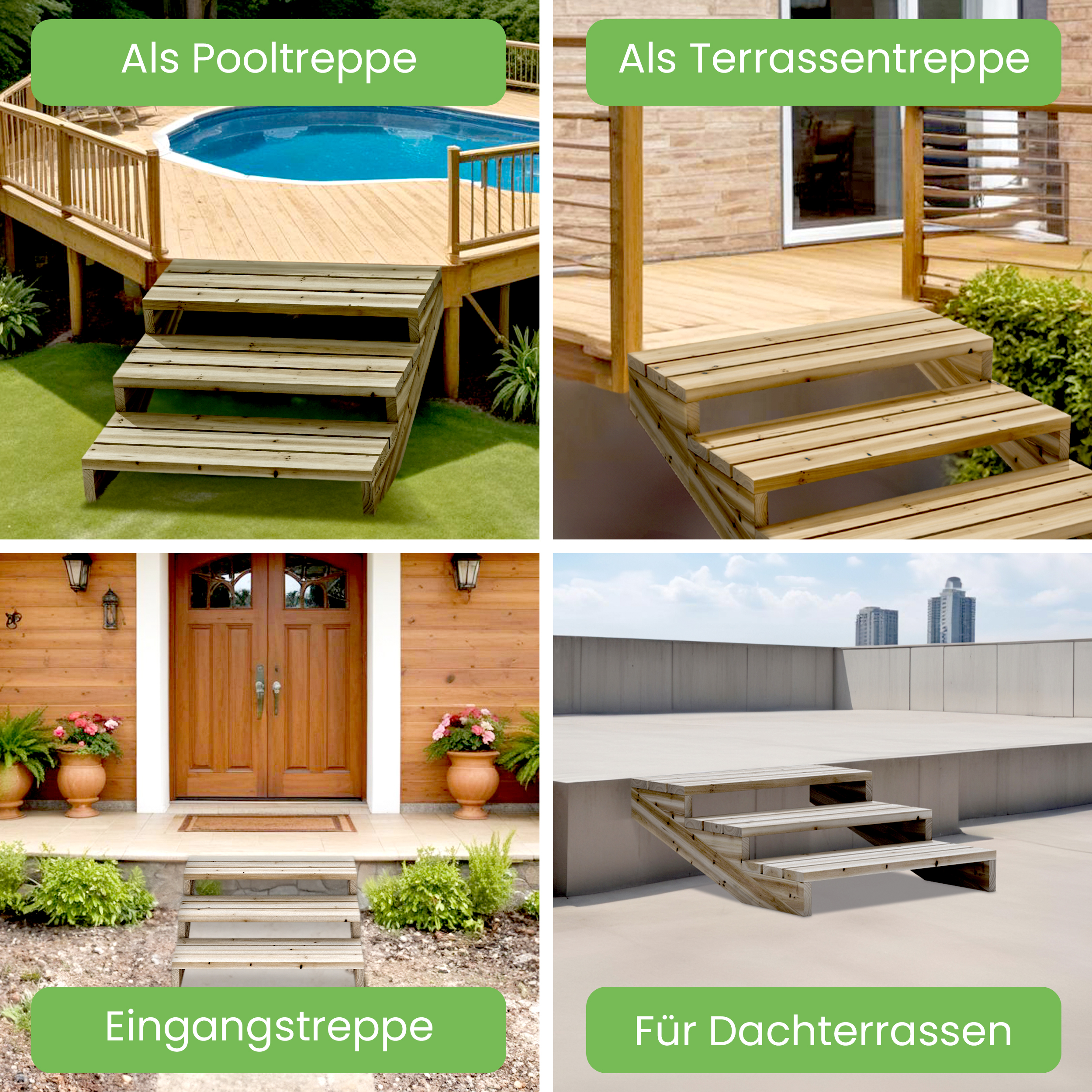 058sRAHr03iwBcg Terrassentreppe XL Kiefer imprägniert Treppe mit Stufen Wangentreppe Breite