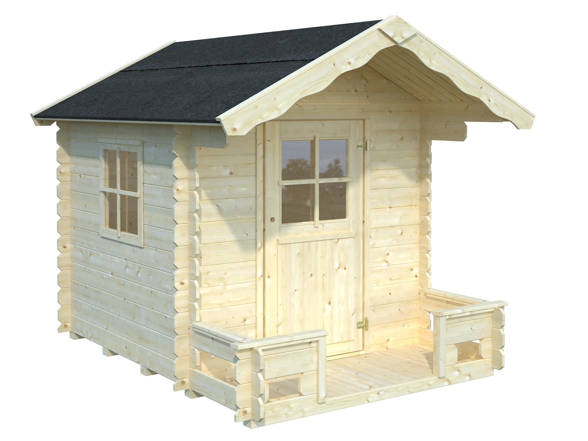 Sam_2-4_m2_visual_white Kinderspielhaus Sam