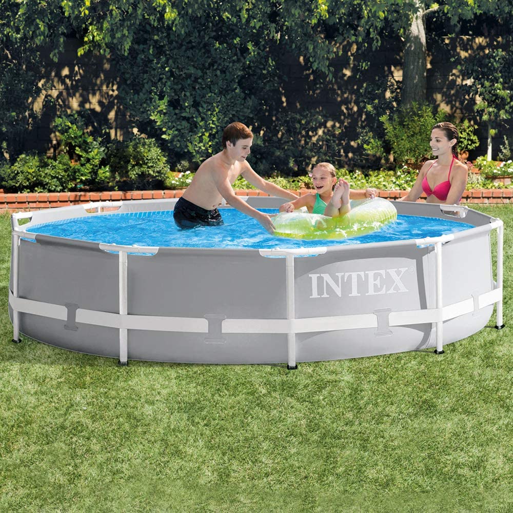 26702_2 Intex 10Ft X 30In Prism Frame Pool Set Ø305 x H76 cm 26702GN