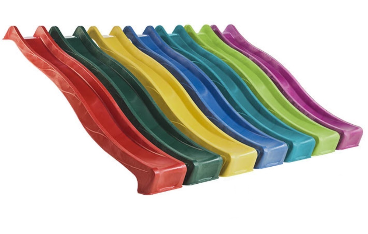 RutschenmLER9YoX7ia9o 2. Wahl Wellenrutsche 300 cm für Podesthöhe 150 cm Anbaurutsche aus HDPE