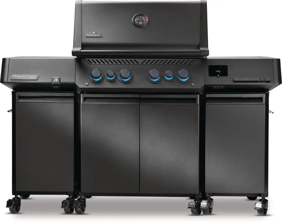 Napoleon Grillschrank-Set Phantom Prestige mattschwarz