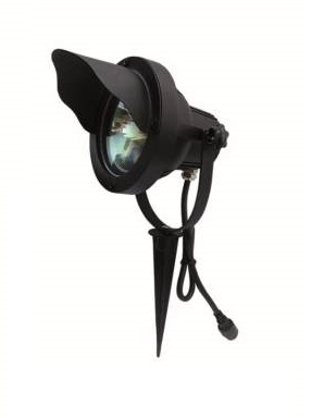 Easy Connect Erdspießstrahler Design Aluminium schwarz groß IP 67 Halogen 60 W 65300