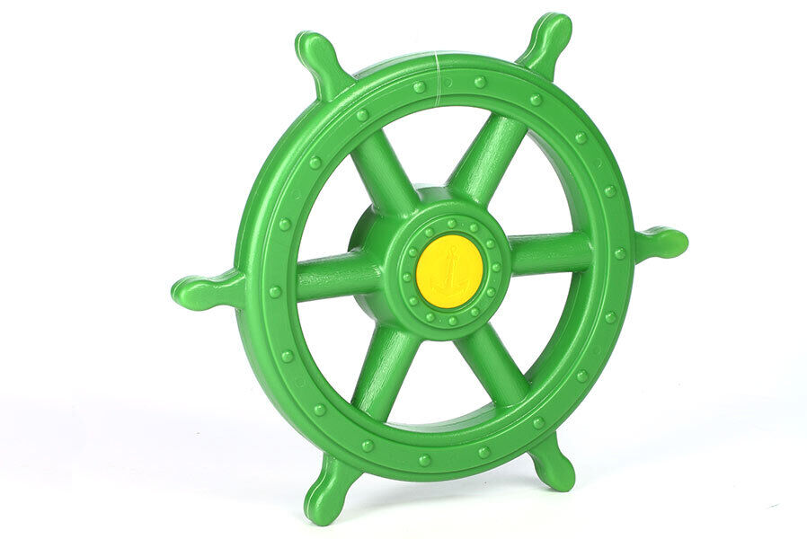 gr3WRiHMaLl8JeqQ Steuerrad XXL Ø 54 cm für Schiff für Kinder mit Drehgeräusch Zubehör für Spielturm