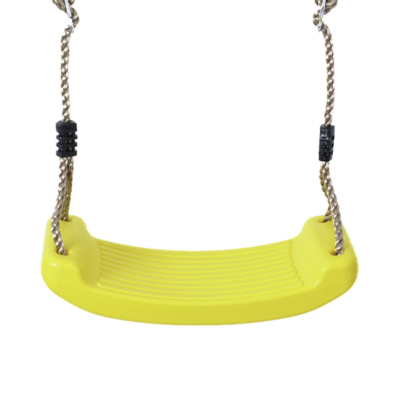 Gelber Schaukelsitz für Kinder 420 x 170 x 90 mm aus Kunststoff