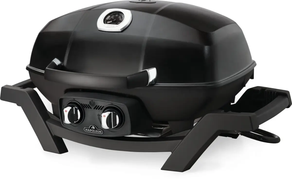 Napoleon TravelQ PRO285 Gasgrill schwarz – mobiler Tischgrill