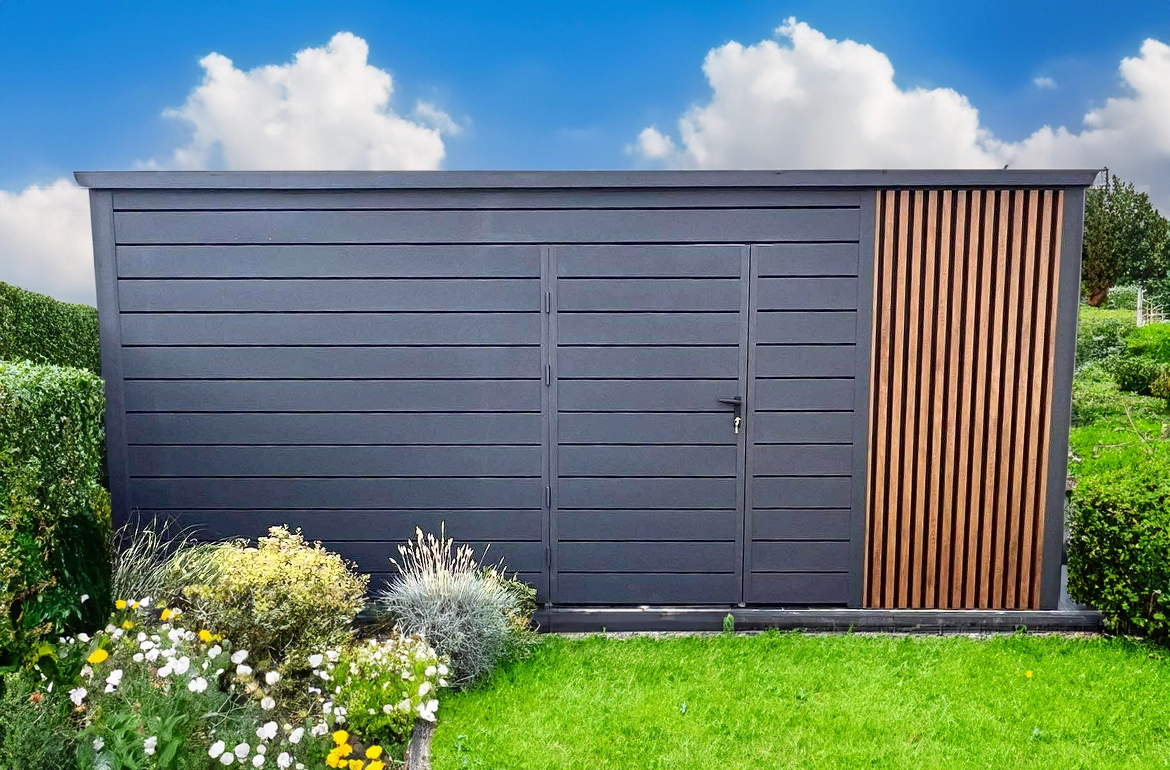 Modernes Gartenhaus KUBICA