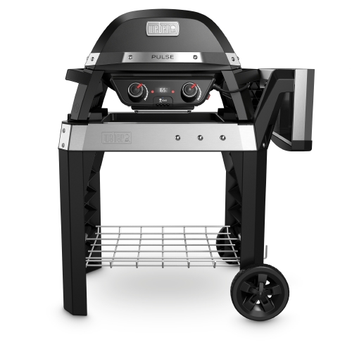 Weber Elektrogrill PULSE 2000 Rollwagen, Black