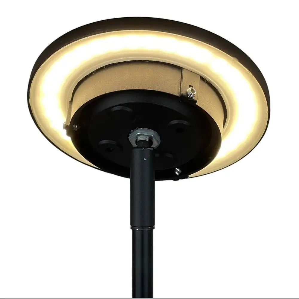 Beleuchtung auf dünnem Stab - ECLIPSE - Verstellbarer Diffusor - Ht. 70 cm - 230V/Klasse II - IP65 - 6 W - Warmweiß 3000°k