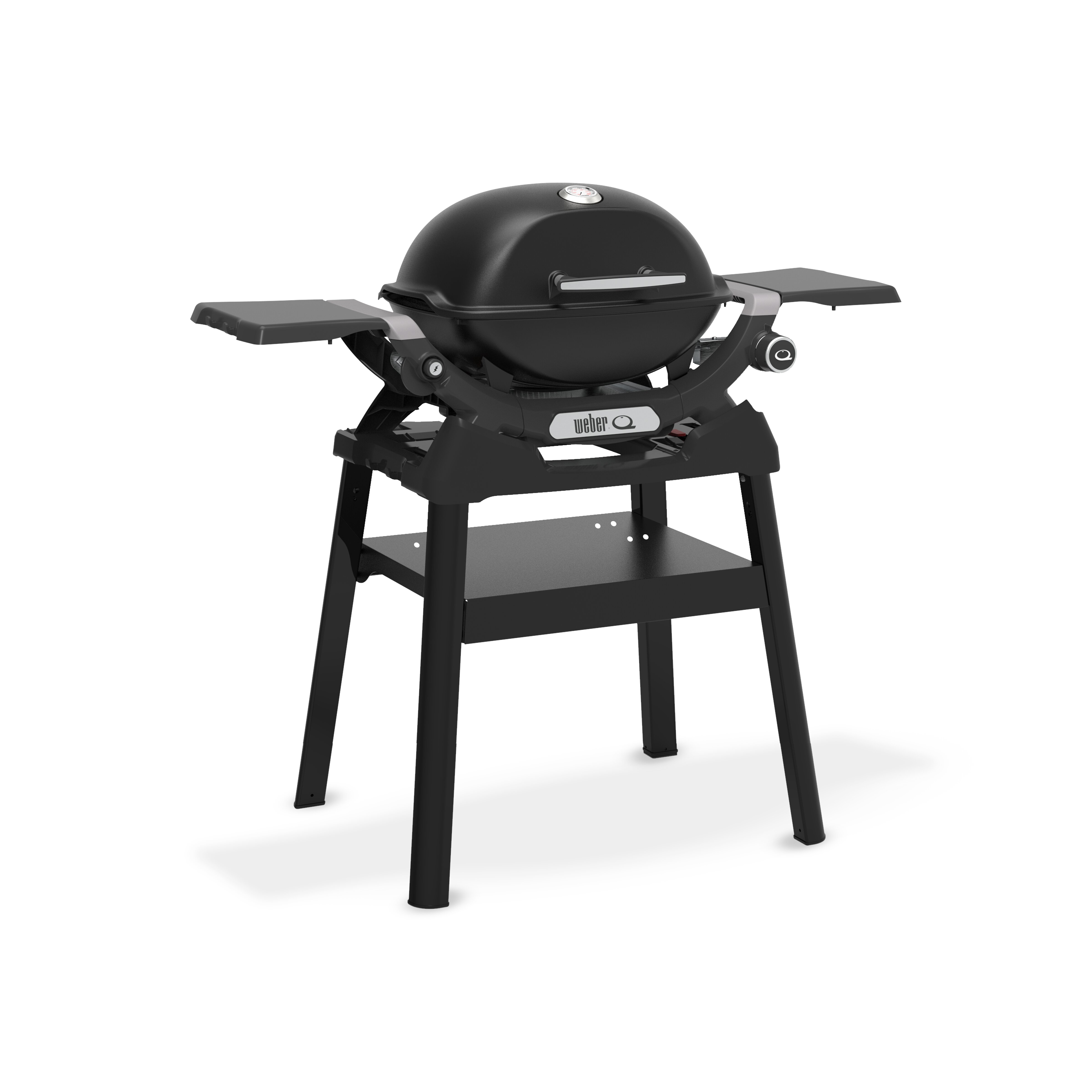 Weber Q 1200N Gasgrill mit Stand Black