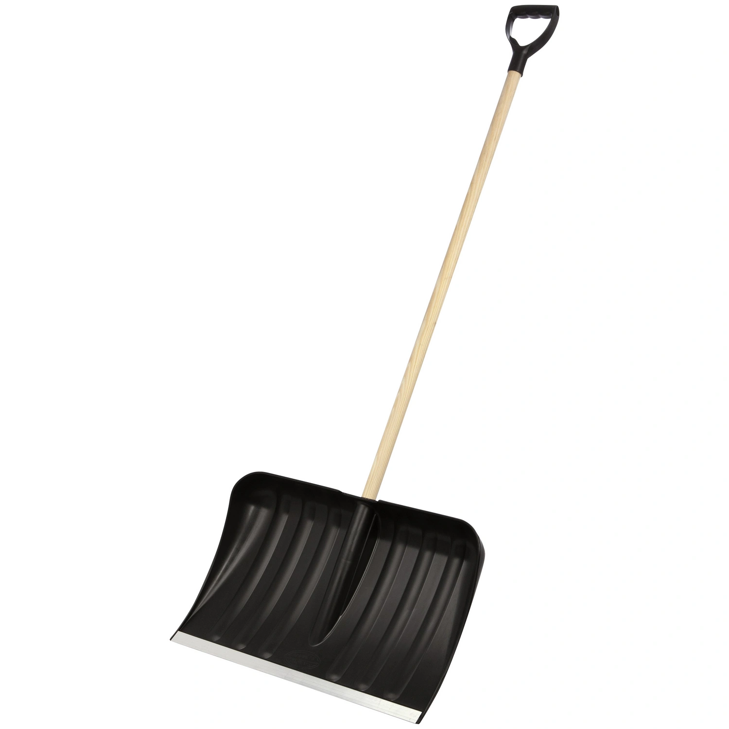 Schneeschieber Schneeräumer Arbeitsbreite 50 cm Kunststoff Schwarz