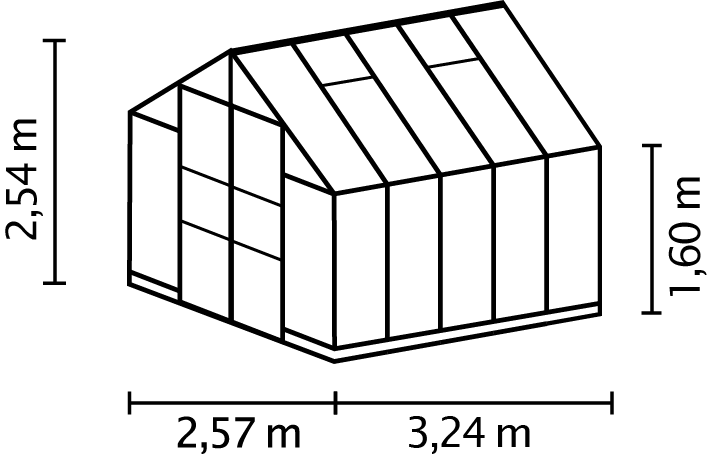 SK_GWH_Domus_8300_40004075_40004076_40004077_40004084_40004085_40004086_40004093_40004094_40004095 Gewächshaus Domus 8300 HKP6mm