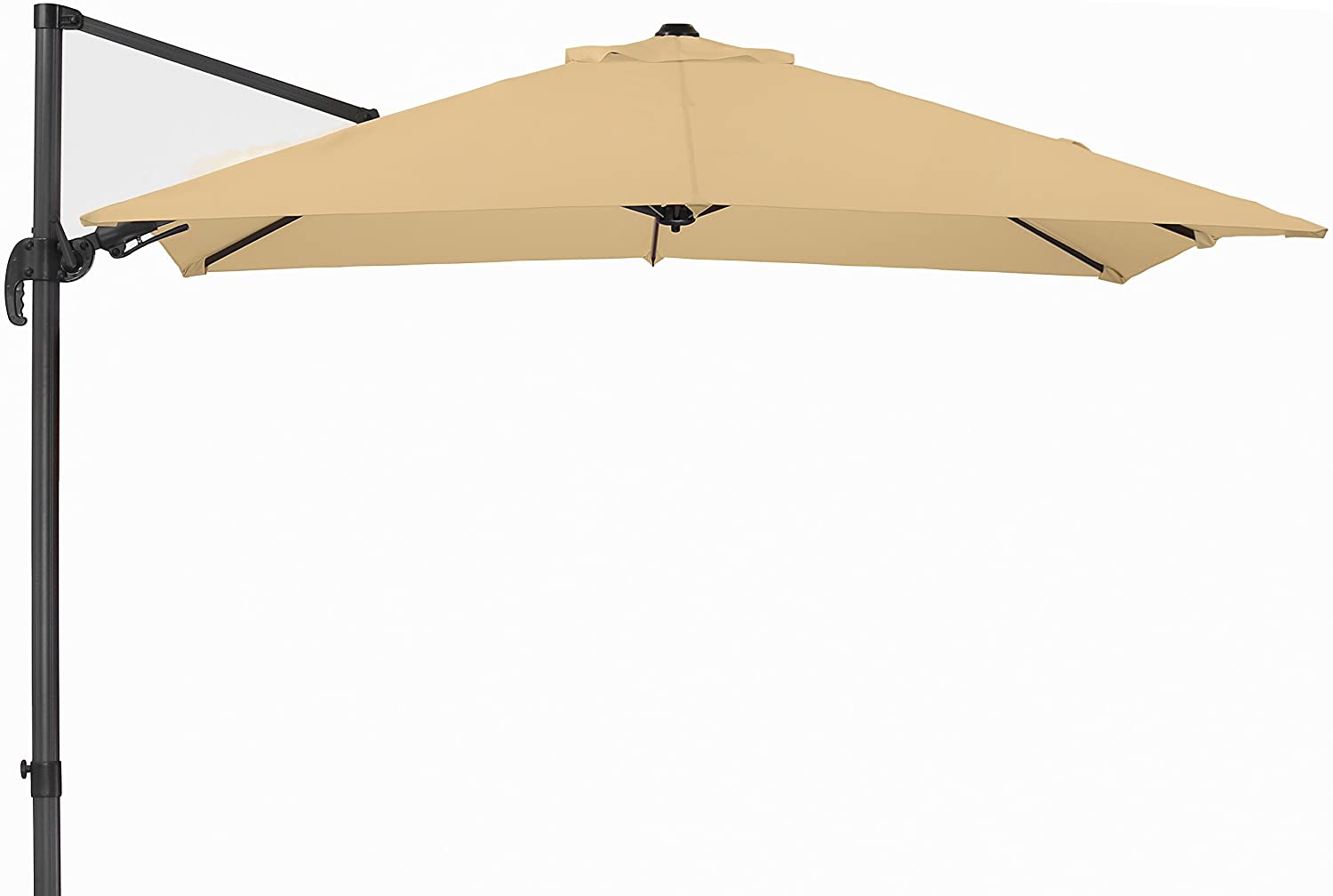 rhodos-natur Schneider Rhodos eco Twist Ampelschirm mit Ständer Sonnenschirm