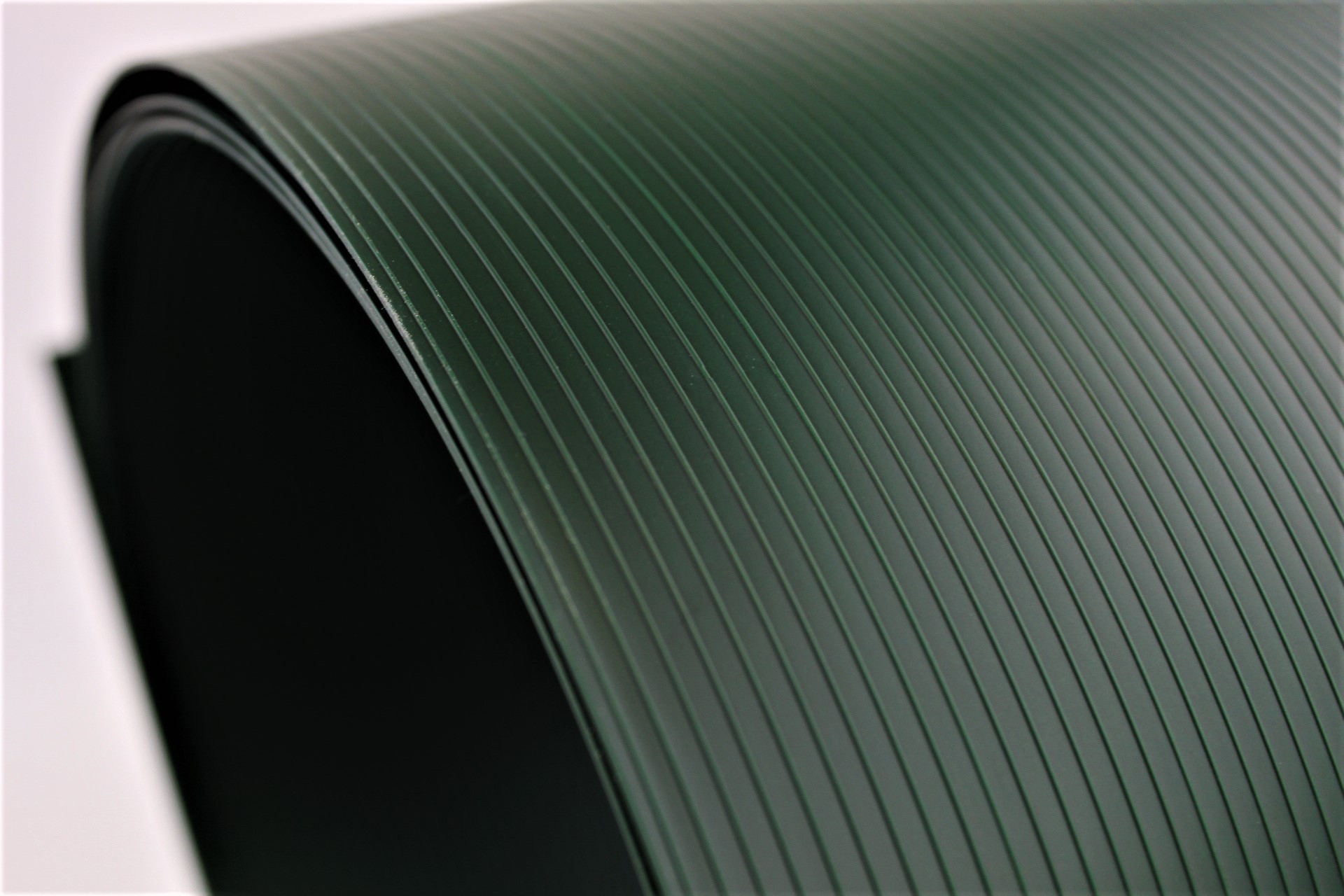 PVC_Gruen_Struktur__ PREMIUM HART PVC Sichtschutzstreifen für Doppelstabmatten 2525 x 190 x 1,35 mm Sichtschutz