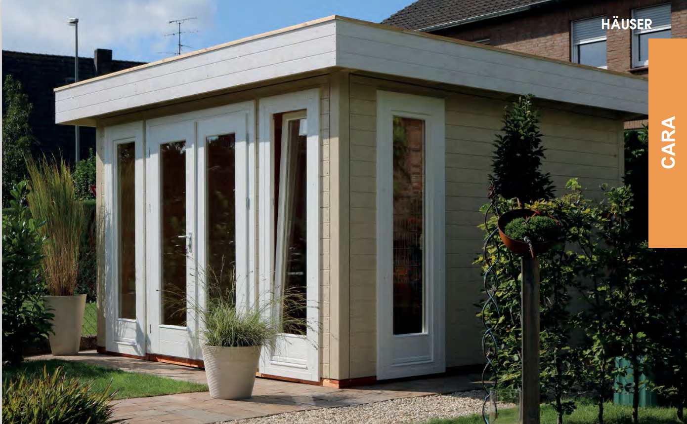 Cara-Merano-3535-F Premium Gartenhaus Cara Merano 3535 F