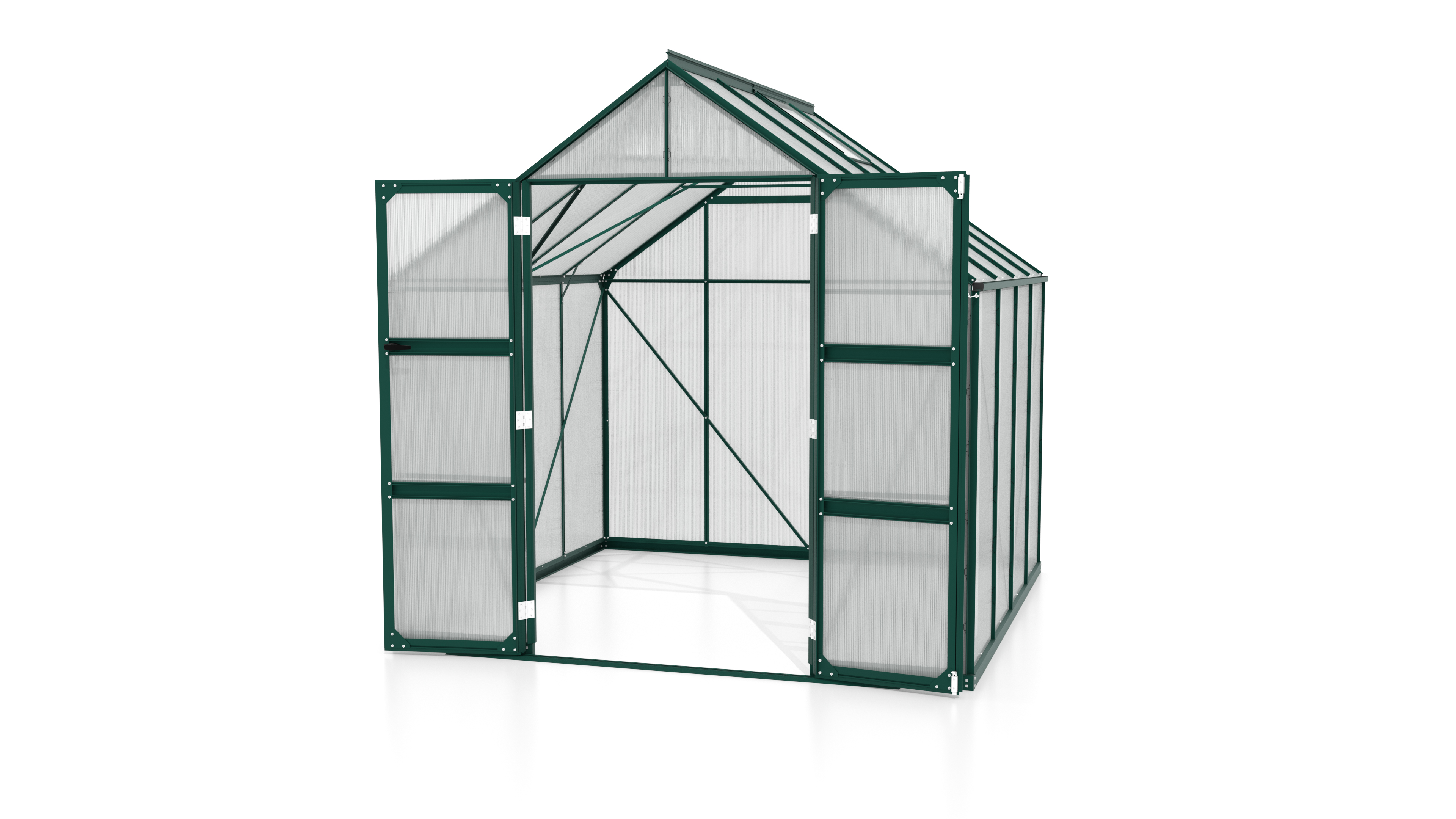 Gewächshaus Domus 6700 HKP6mm, smaragd