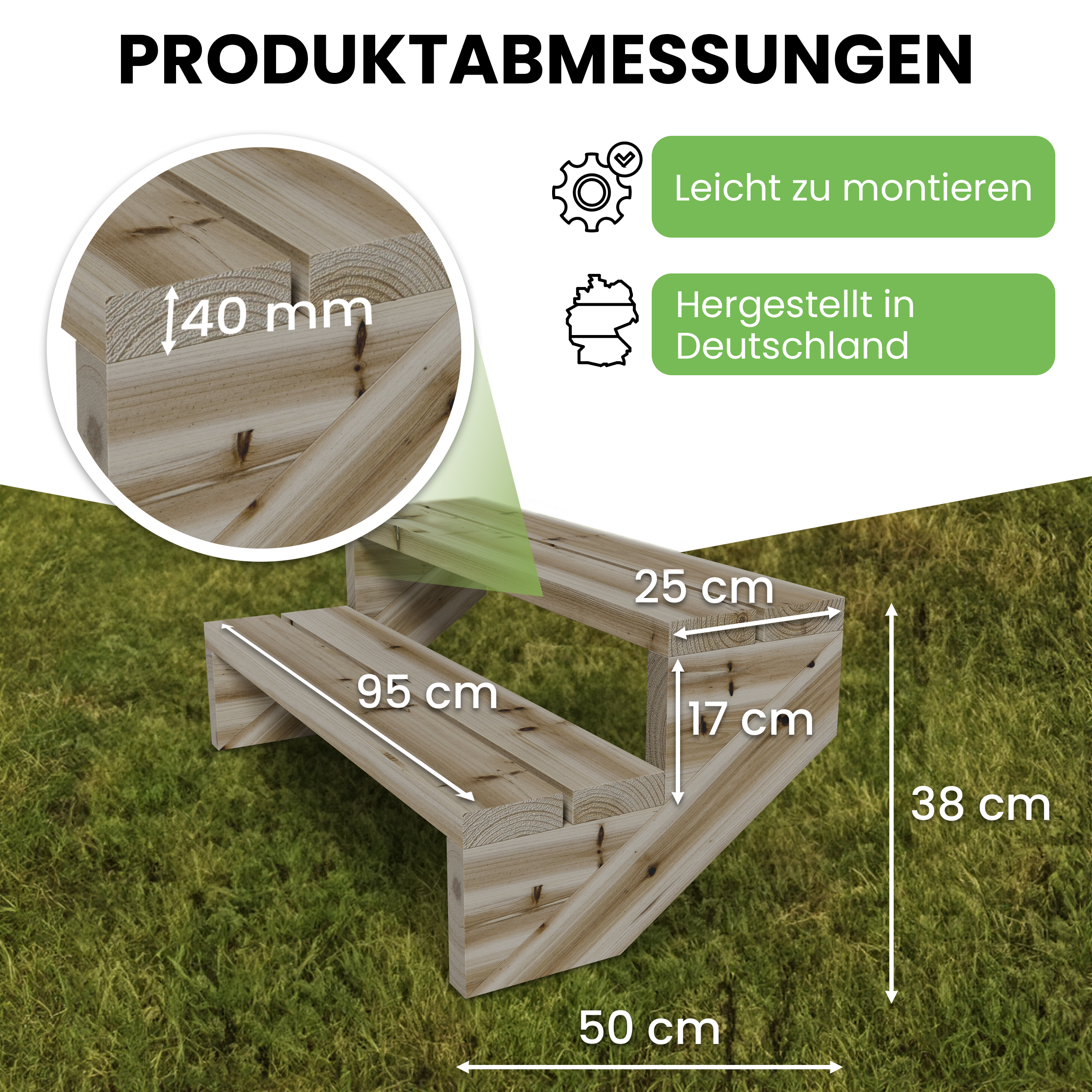 06aOLtL6iBdUNwa Terrassentreppe Kiefer kesseldruckimprägniert Treppe mit Stufen Wangentreppe Breite
