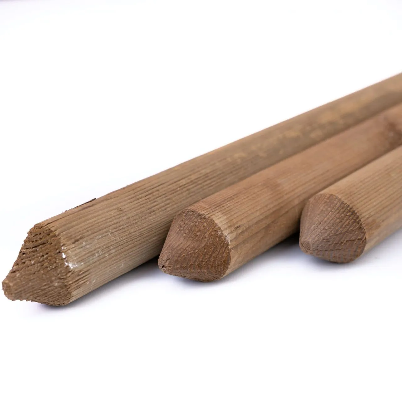 Zaunlatte Kiefer imprägniert Typ D Ø 40 mm 60 cm