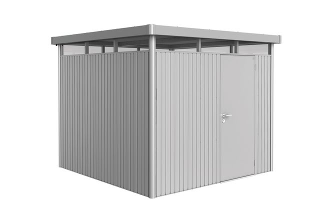 highline_4_silber0000_1 Biohort Gerätehaus HighLine Gr. H4 (silber-metallic, Standardtür)