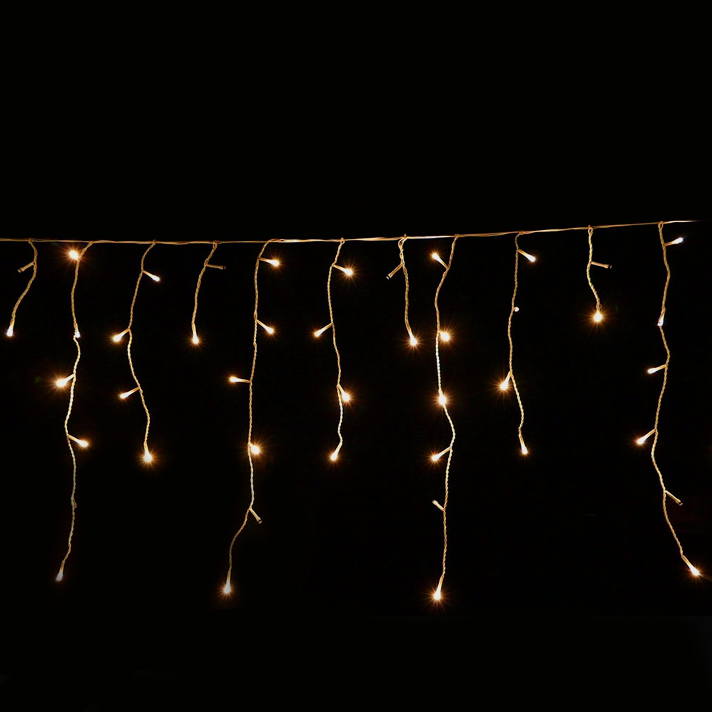 1mftC6a1iZhptW LED-Eisregen-Lichterkette mit Flashing-Effekt Lichterkette LED mit Flashlight