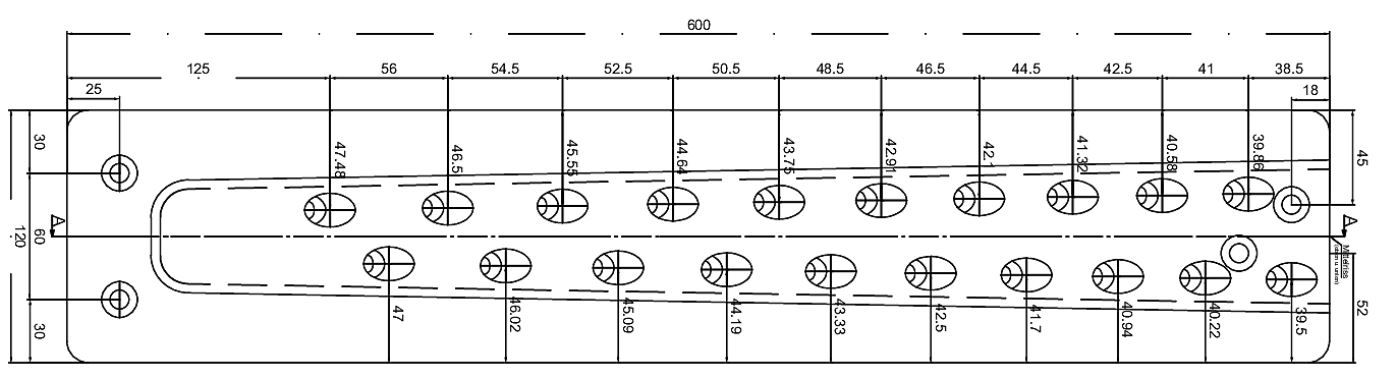 3rQEtNpUhCkJVX Pitzl Schwerlast Verbinder HVP für Holz-Holzanschluss 120x600x20 mm Inkl. Abhubsicherung 88460.1000