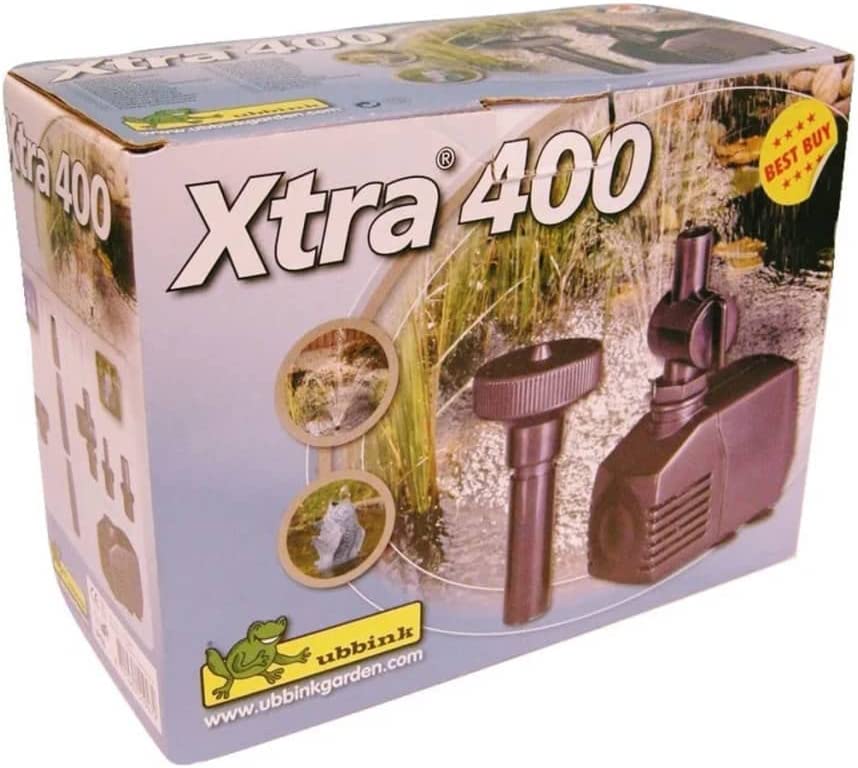 Ubbink Teichpumpe Xtra 400 Springbrunnenpumpe Pumpe Teich Wasserspiel Wasserpumpe