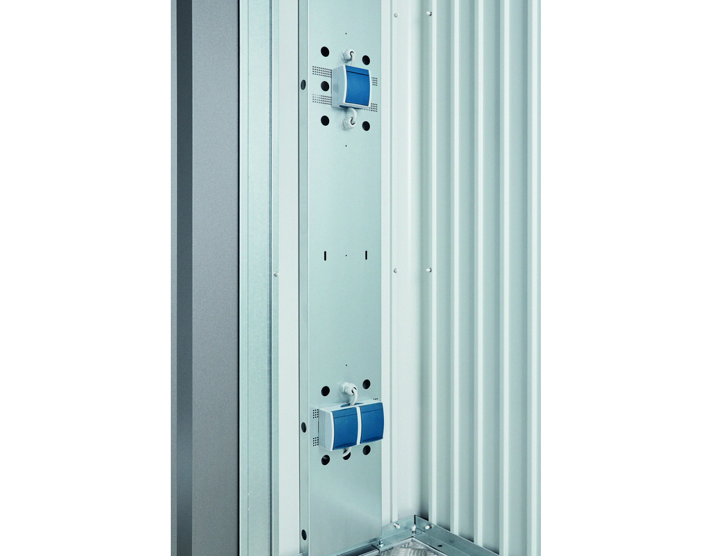 Elektro-Montagepaneel für Europa und (Geräteschrank) Elektro-Montagepaneel für Europa und (Geräteschrank)