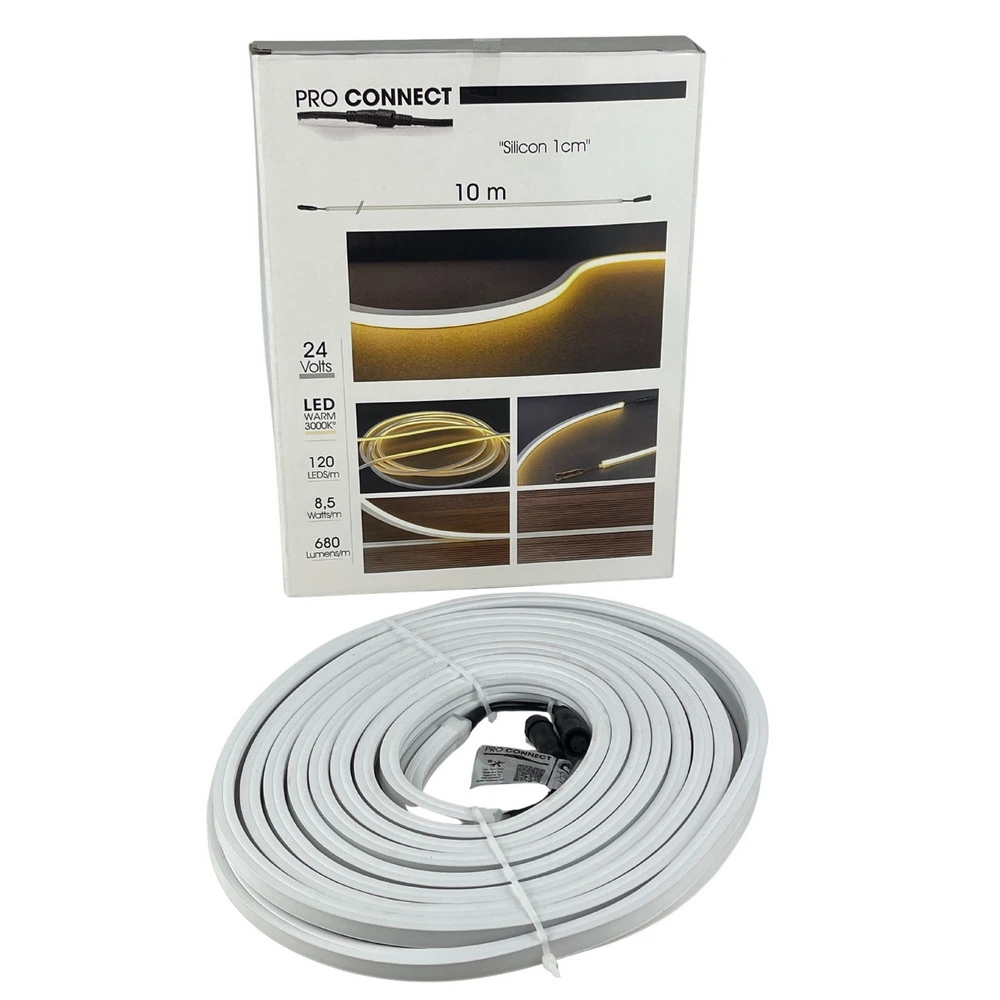  Silikon 24V LED Streifen 1 cm breit für Wegebeleuchtung