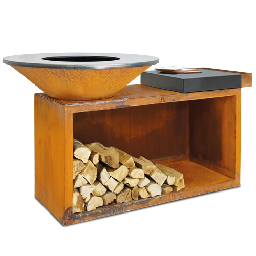 OFYR ISLAND CORTEN 100 KERAMIK DUNKELGRAU