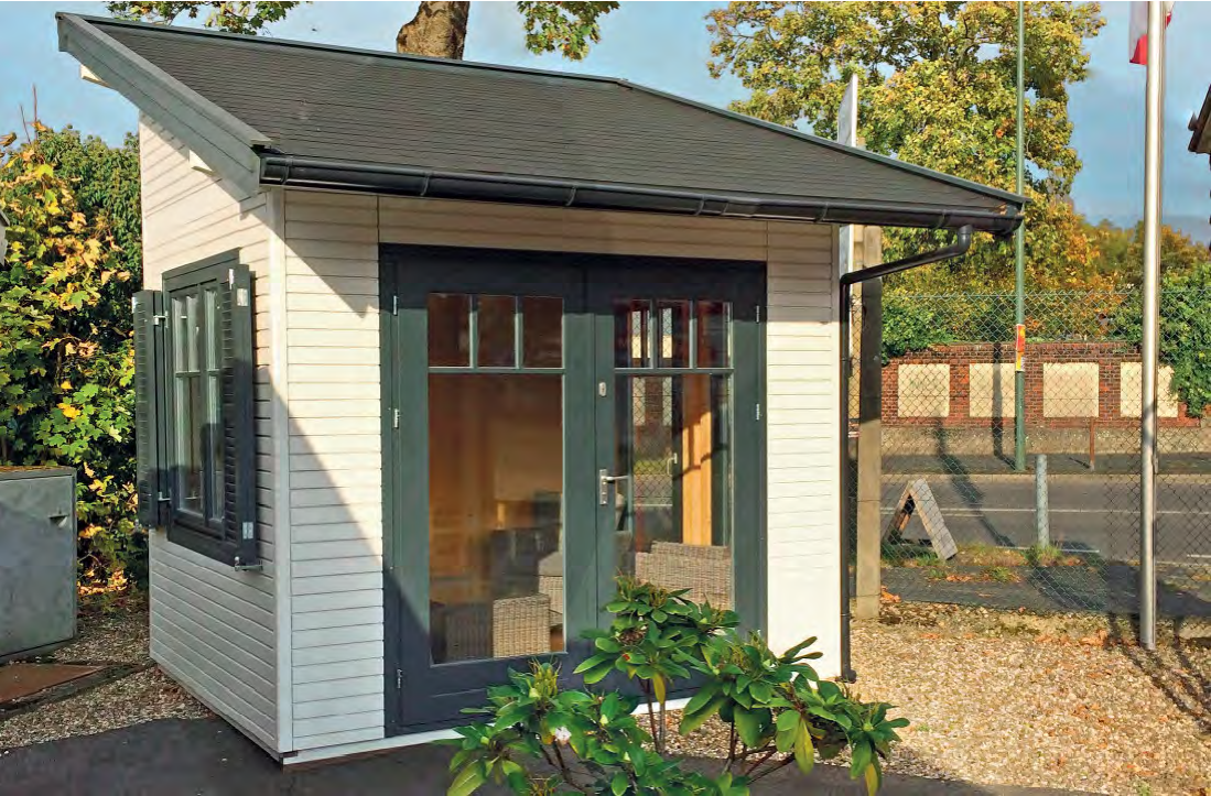 Cara-Easy-2530-P Premium Gartenhaus Belgrad