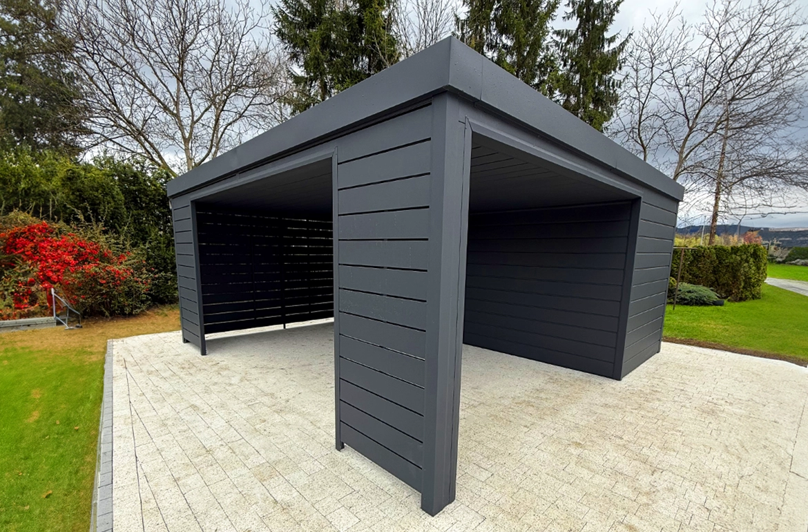 Carport PROST – Moderner Metall-Carport