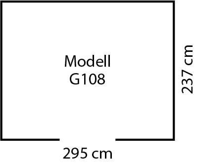 Gerätehaus Gartenmanager "Dream" 108, silber metallic