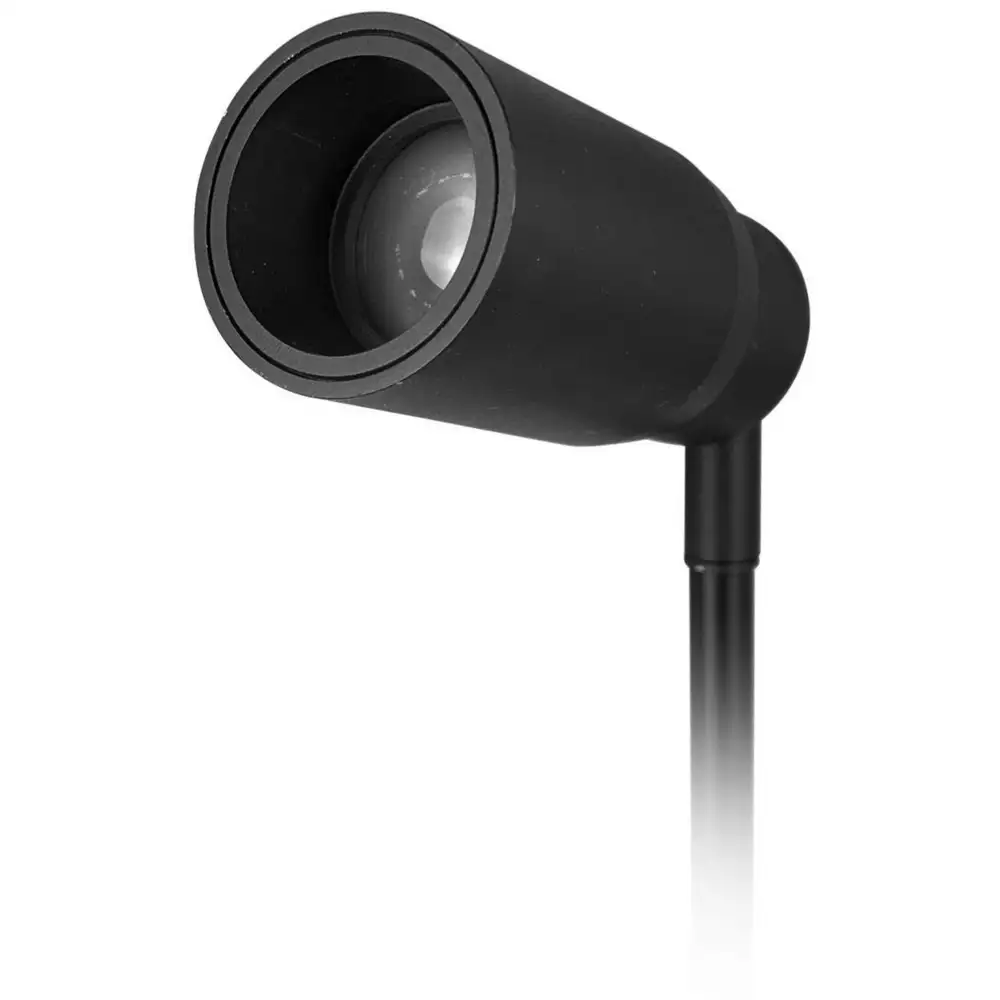 LED Gartenstrahler SNIPER mit Erdspieß - mit Zoomoptik wasserdicht warmweiß - Strahler für Außen