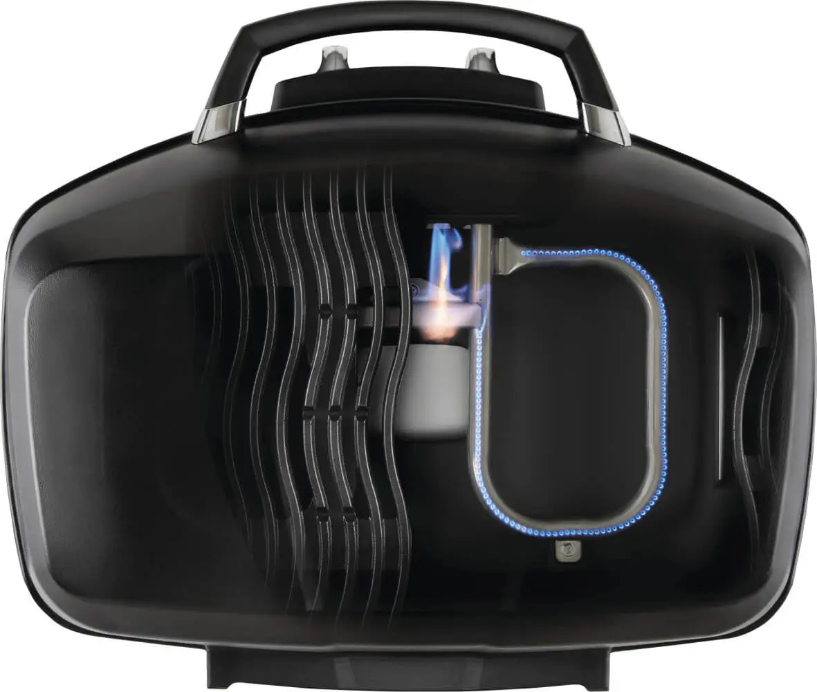 Napoleon TravelQ PRO285X Gasgrill schwarz inkl. Scherenwagen
