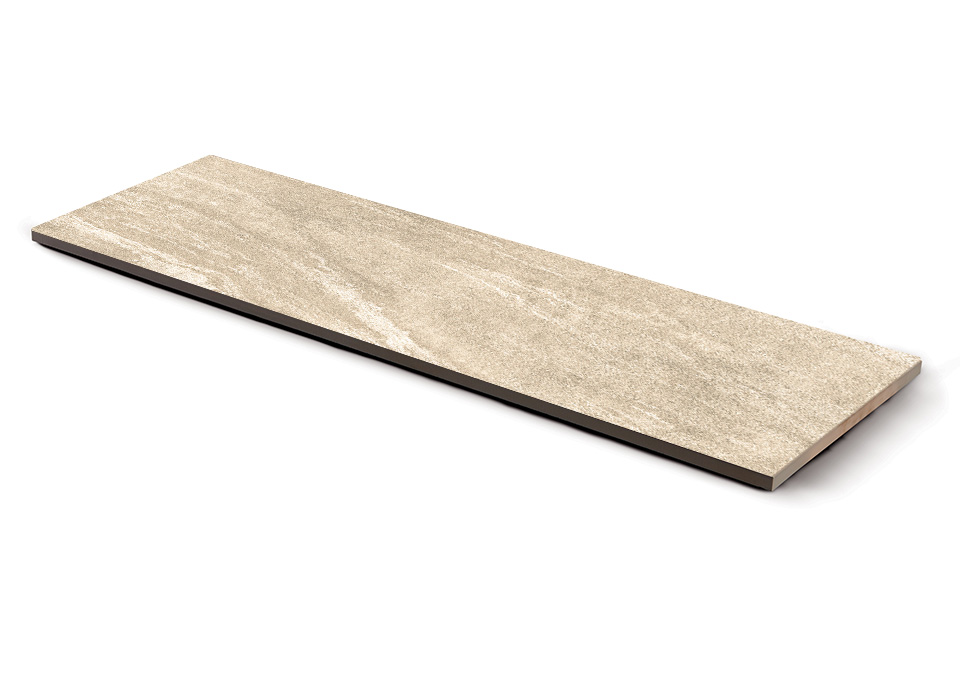 KERAMIKPLATTE HARENA SAND STONE BEIGE 40x120x2 cm FEINSTEINZEUG MODERN 0,48 m², 1 STK.