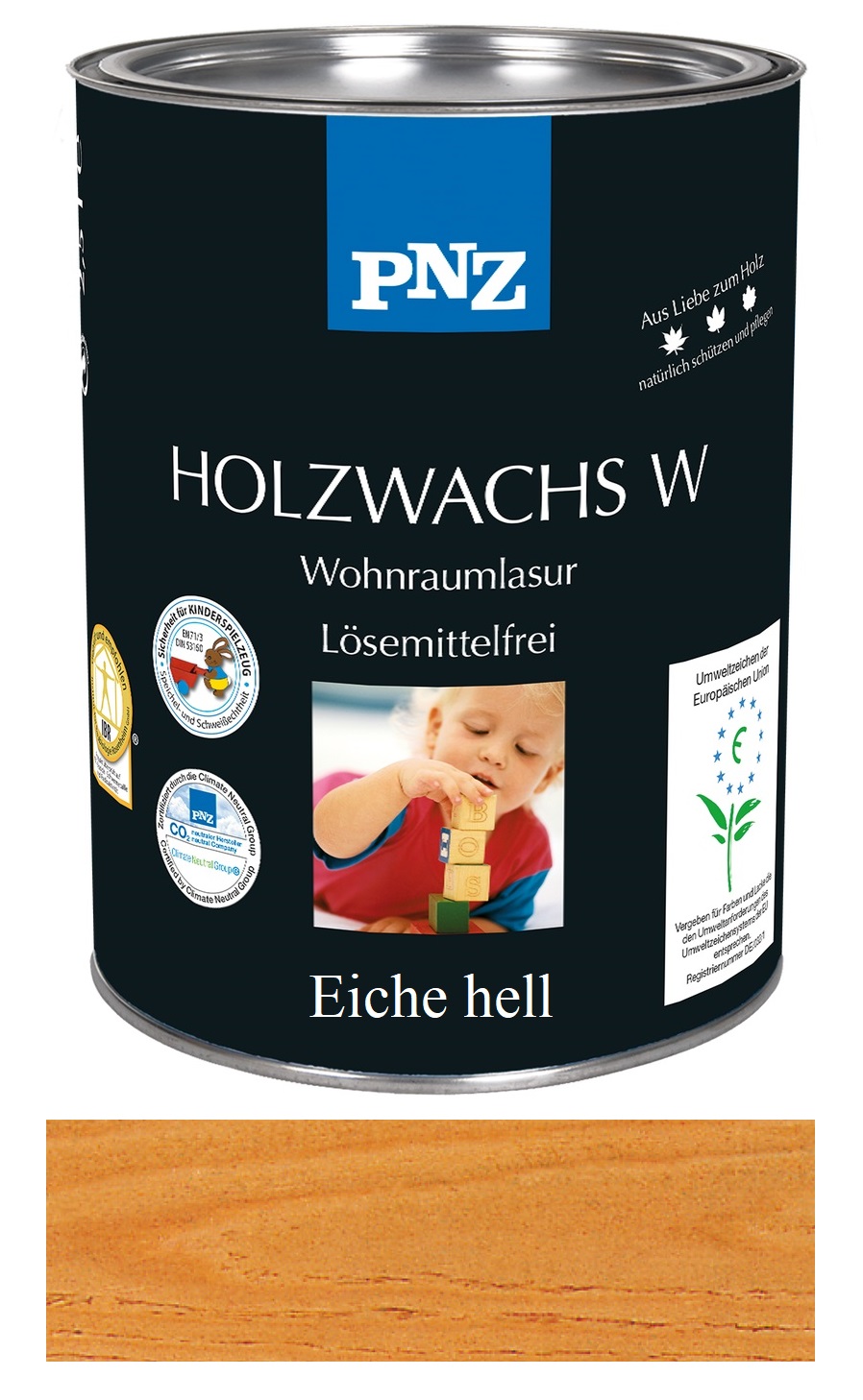 Eiche-hellVZhGyqju5RRvt PNZ Holzwachs W lösemittelfrei, Gebinde: 0.75L, Farbe: Eiche hell