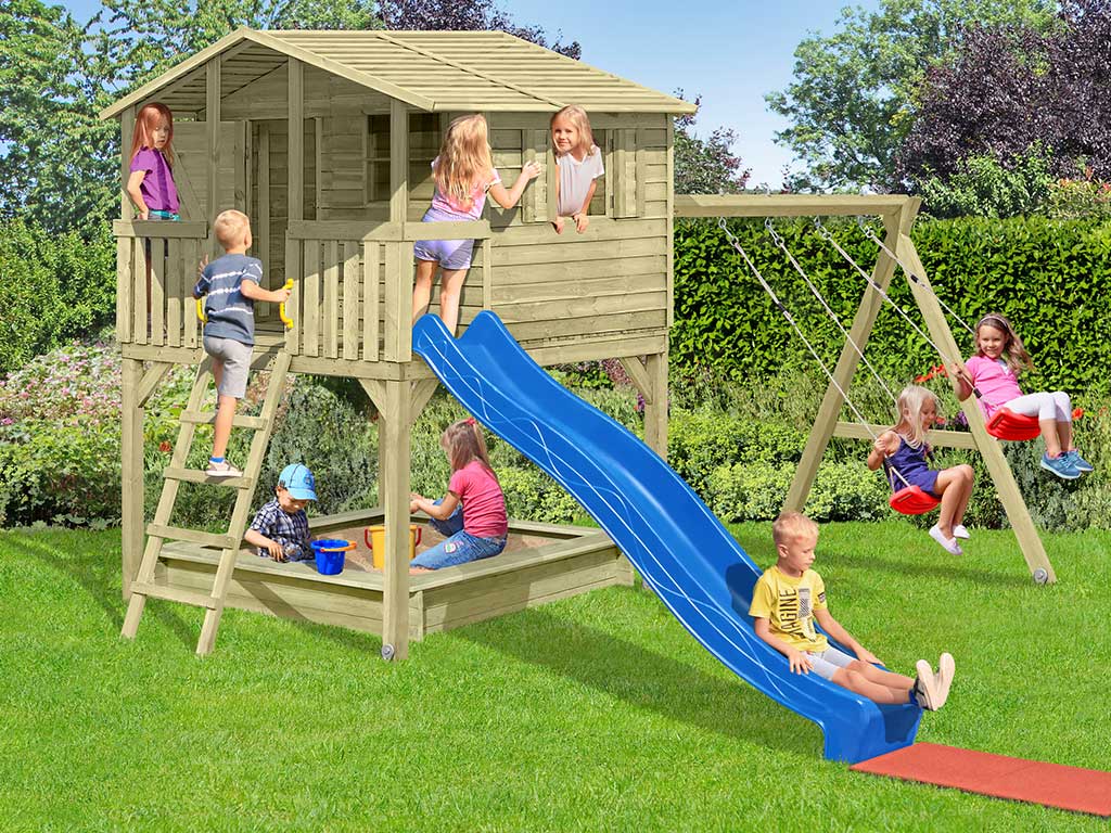 67029 Stelzenhaus Julia Spielhaus Kinderspielhaus Spielturm
