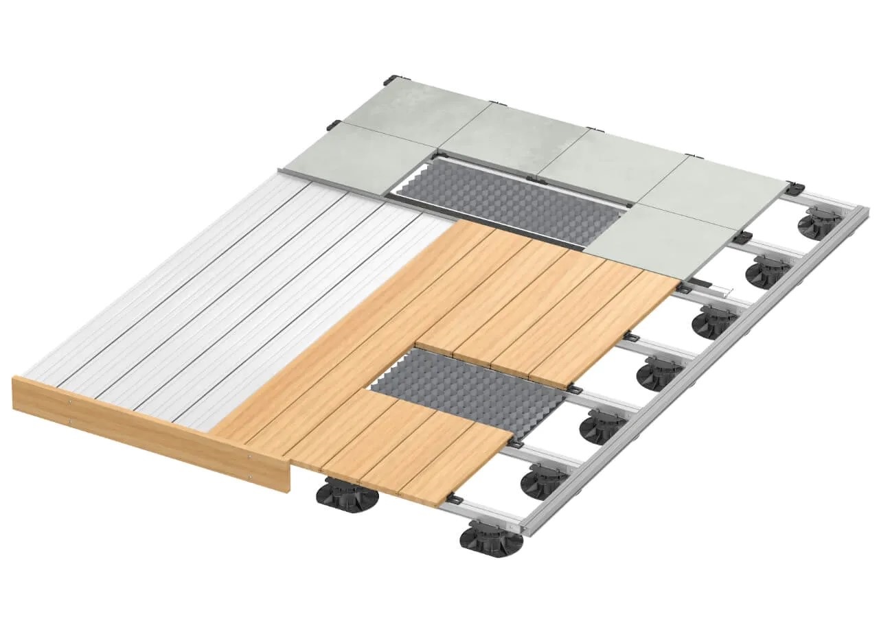 5aEIUSCCCNavMV Alu-Bodenprofil Cleverdeck 10x145x4000 mm Fassadenprofil Terrassenbelag Verkleidungsbelag
