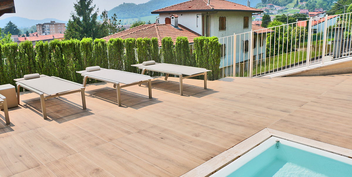 KERAMIKPLATTE HARENA HOLZ NOCE 40x120x2 cm FEINSTEINZEUG MODERN 0,48 m², 1 STK.