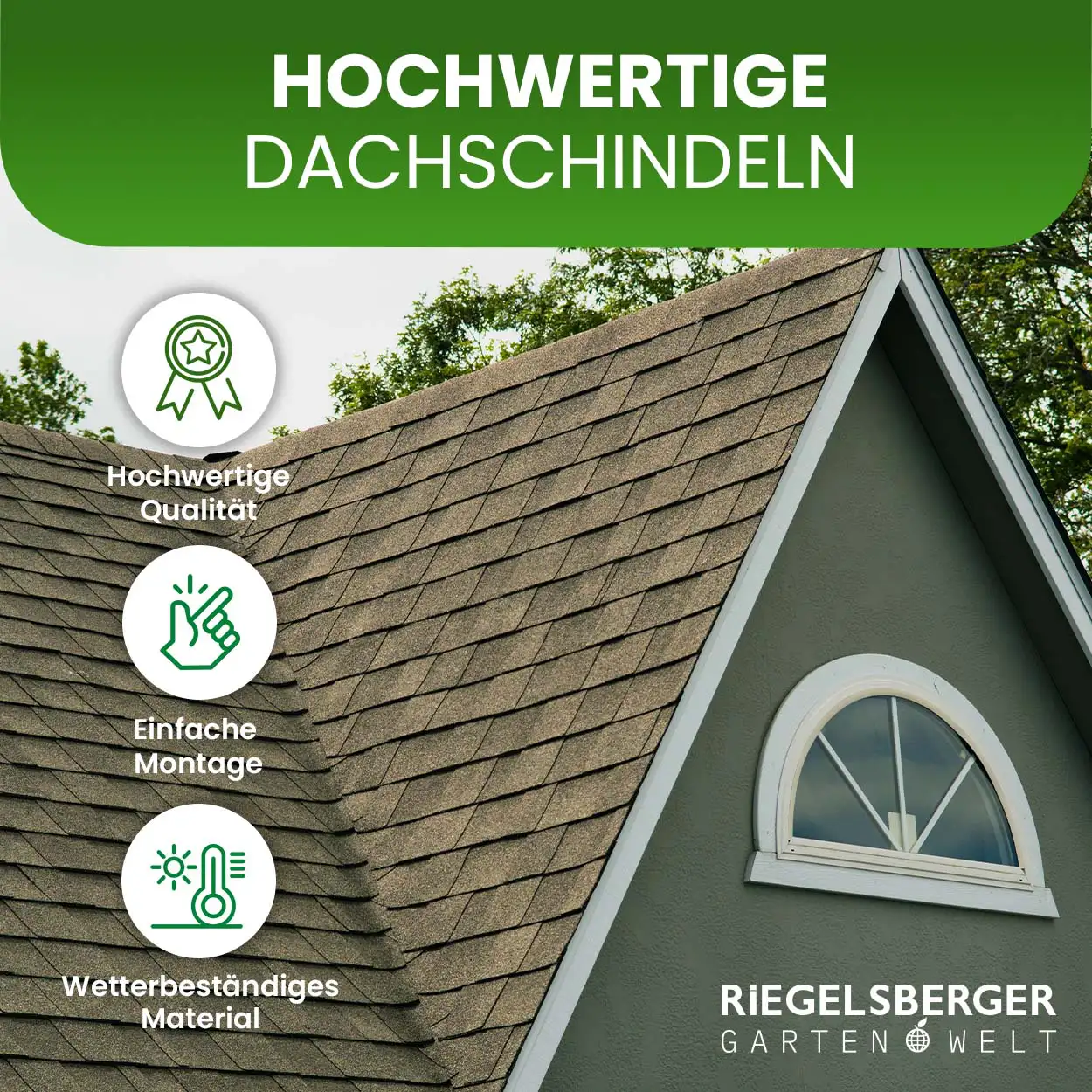 Bitumenschindeln 1 m²