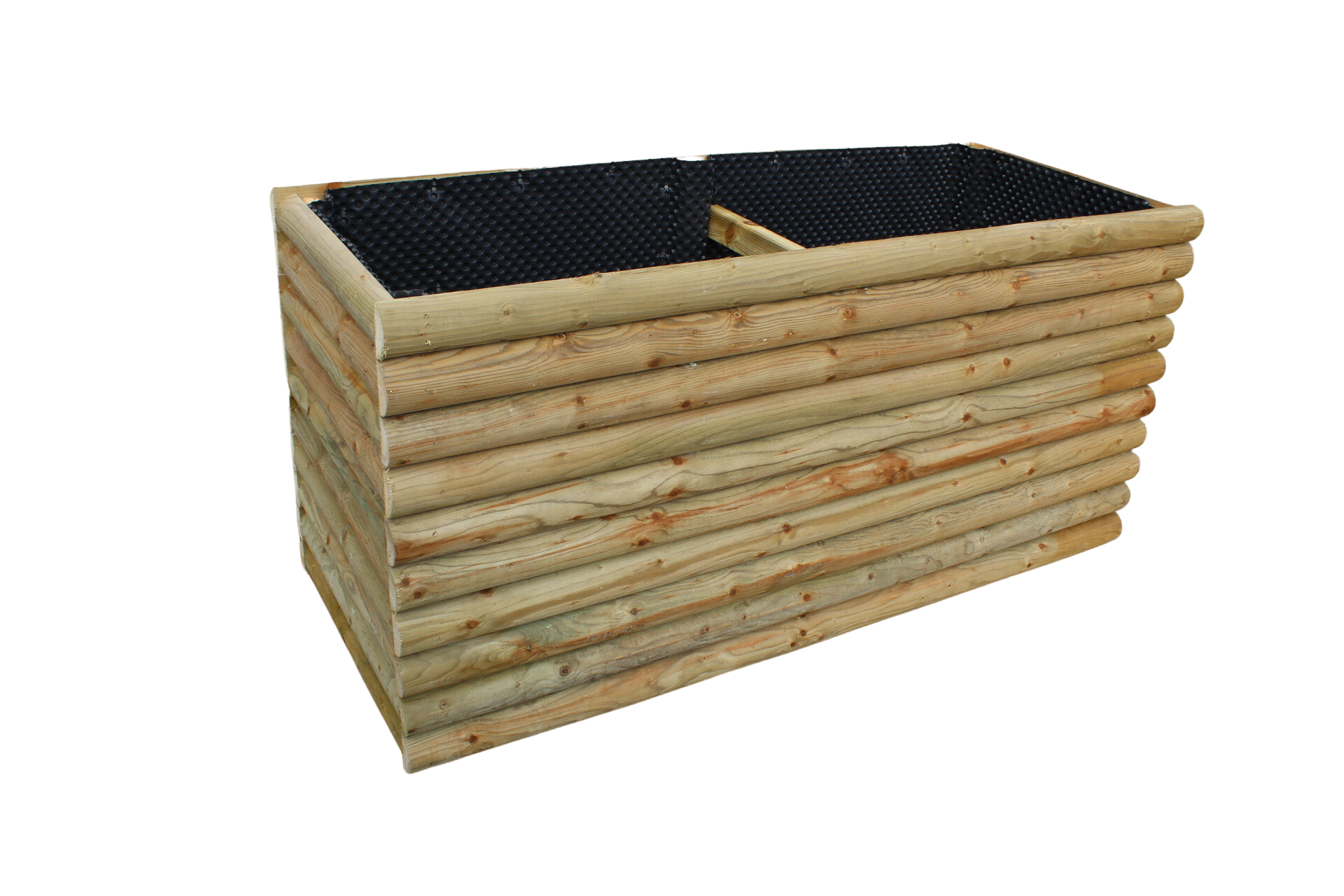 Hochbeet-XXL-HauptbildlOYmZL8gf3G2B Hochbeet XXL aus Kiefernholz imprägniert Höhe 90 cm Kräuterbeet inkl. Noppenfolie Gemüsebeet