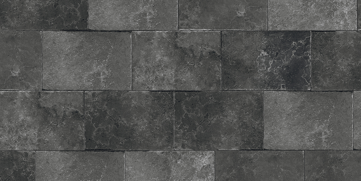 KERAMIKPLATTE ANTIQUUS CARBONIO NATURAL 40x60x2 cm FEINSTEINZEUG MODERN 24,06 m², 96 STK. (1 Palette)