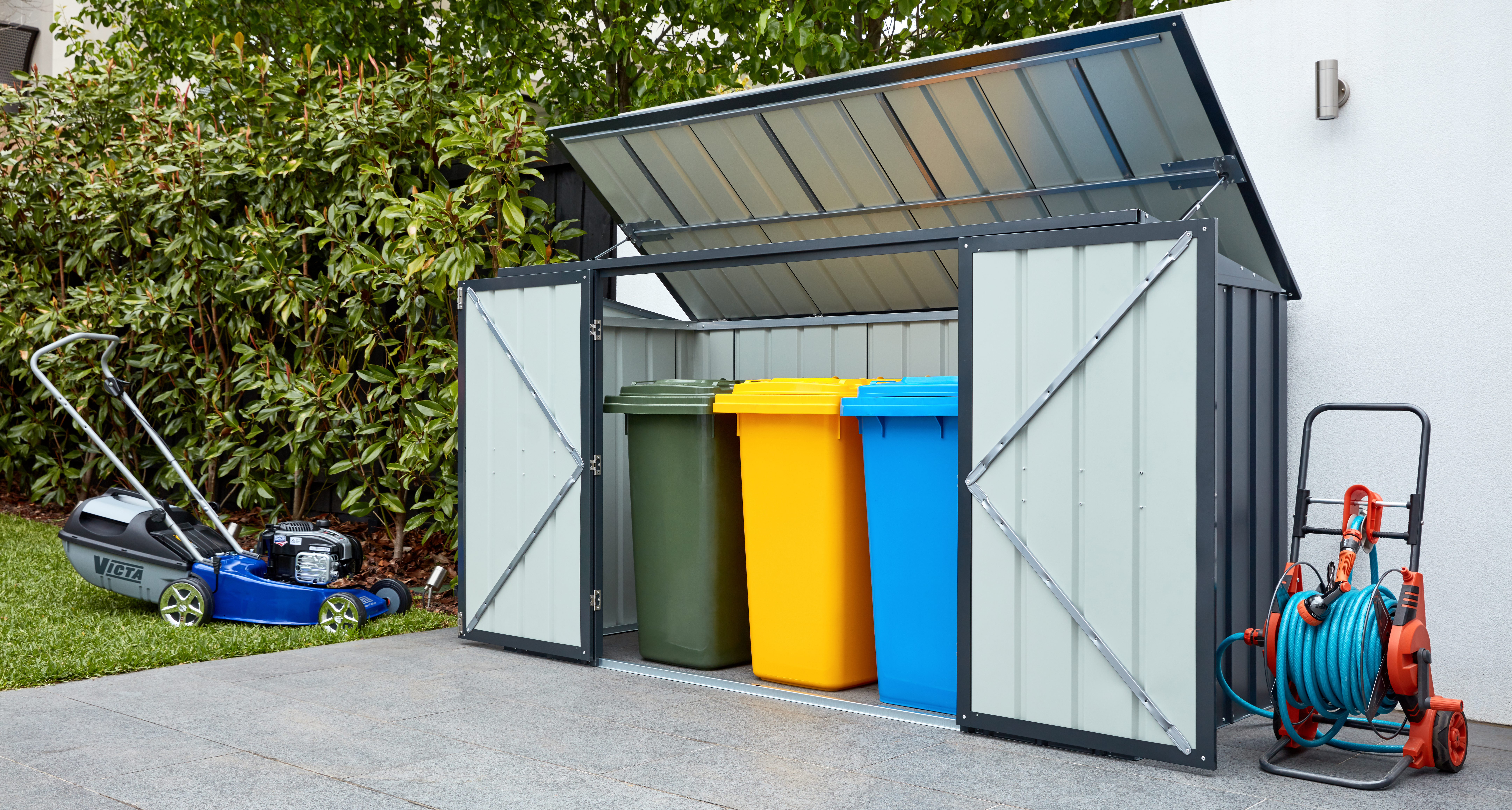 MGH_TonnenDepot_Easy_73_anthrazit_40003254_10 Mülltonnenbox Tonnen-Depot „Easy“ 7x3 - 3bins